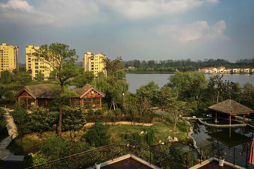 A view of Tianle Lake Resort in Yangzhou, Jiangsu province, Sept. 22, 2016. Fan Yiying/Sixth Tone