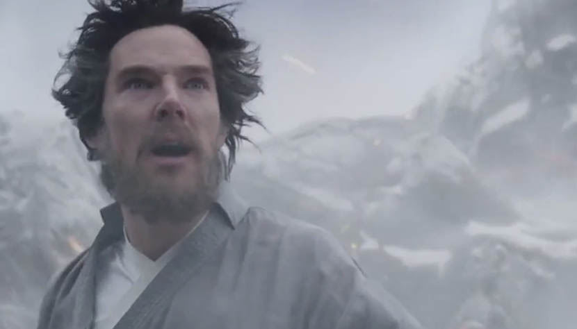 A screenshot from the trailer of ‘Doctor Strange’ shows Stephen Strange, played by Benedict Cumberbatch.