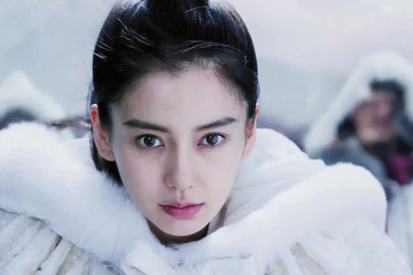 A still frame of Angelababy’s character in the TV period drama ‘General and I.’ VCG