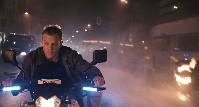 A still frame from the film ‘Jason Bourne.’