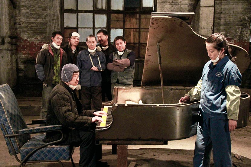 A still frame from the film ‘The Piano in a Factory.’ IC