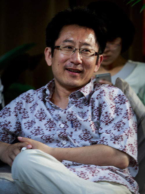 Zhang Wen at an event in Beijing, May 31, 2013. Zhan Min/VCG