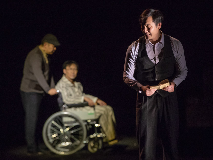 A scene from the play ‘Treasure the Treasures’ in Shanghai, Nov. 10, 2018. Zhou Jun/China Shanghai International Arts Festival