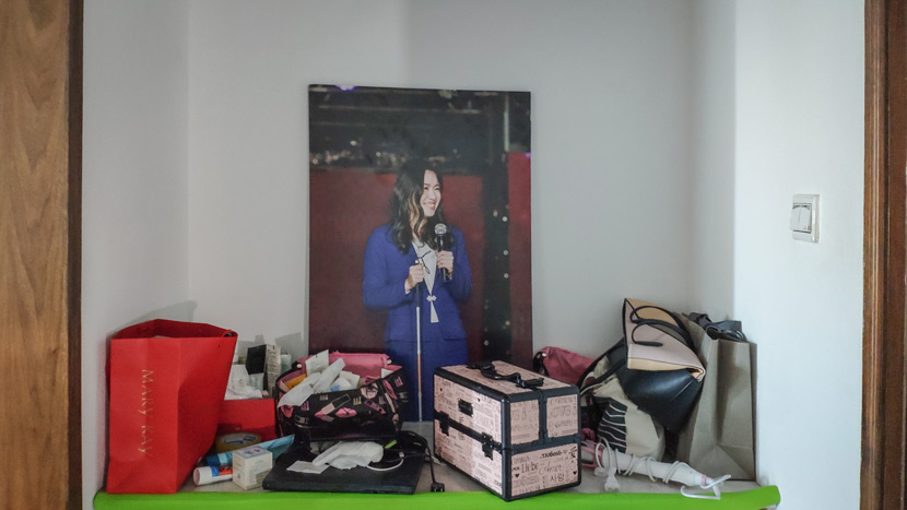 A picture of Xiao Jia at her home in Beijing, Dec. 27, 2018. Fan Yiying/Sixth Tone