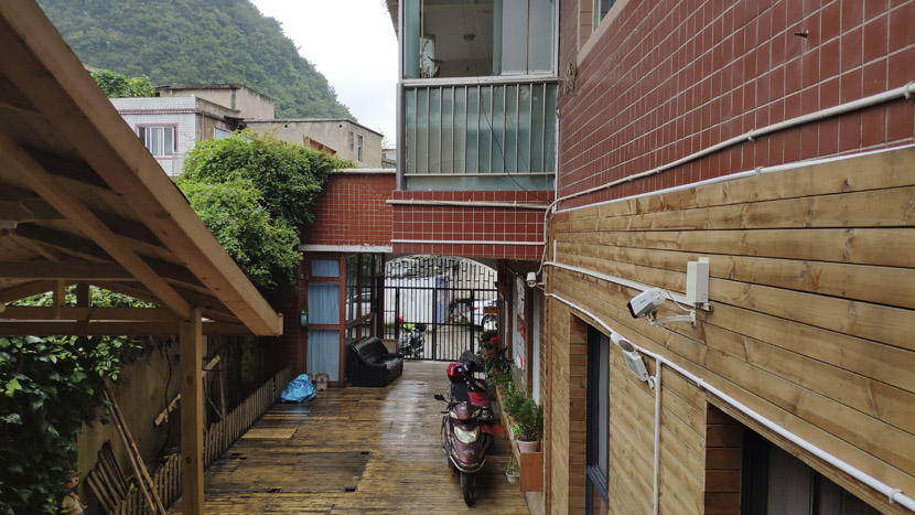 The entrance to the nursing home facility in Xiyanghong, Guiyang, Guizhou province, June 17, 2019. Fan Yiying/Sixth Tone