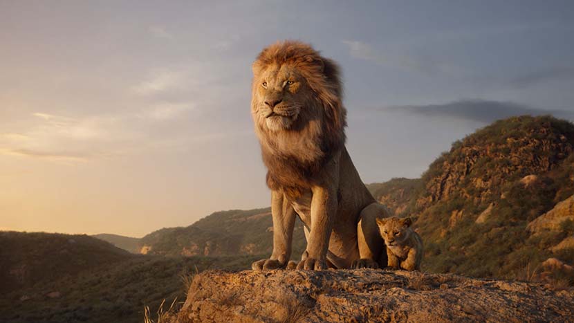 A still frame from Disney’s 2019 remake of “The Lion King.” From Douban