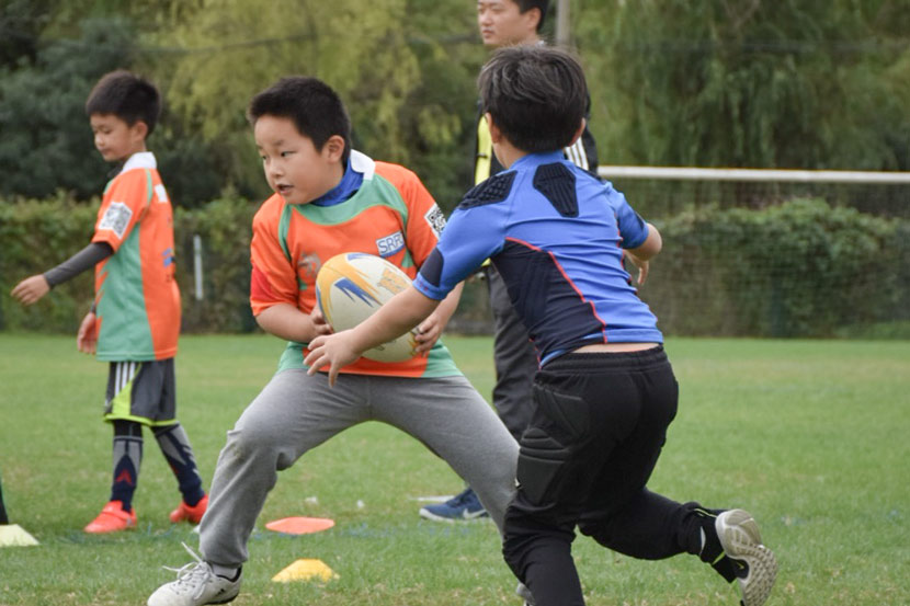 rugby and football