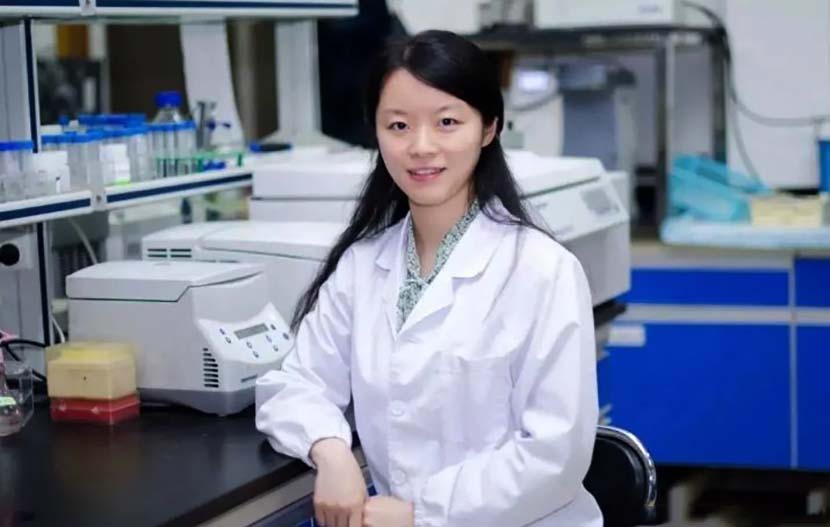 A photo of Wang Yanyi, director-general of the Wuhan Institute of Virology. From @中华诗文学习 on Weibo