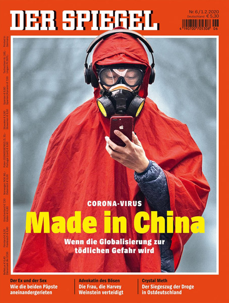 A cover of Der Spiegel. From the magazine’s website