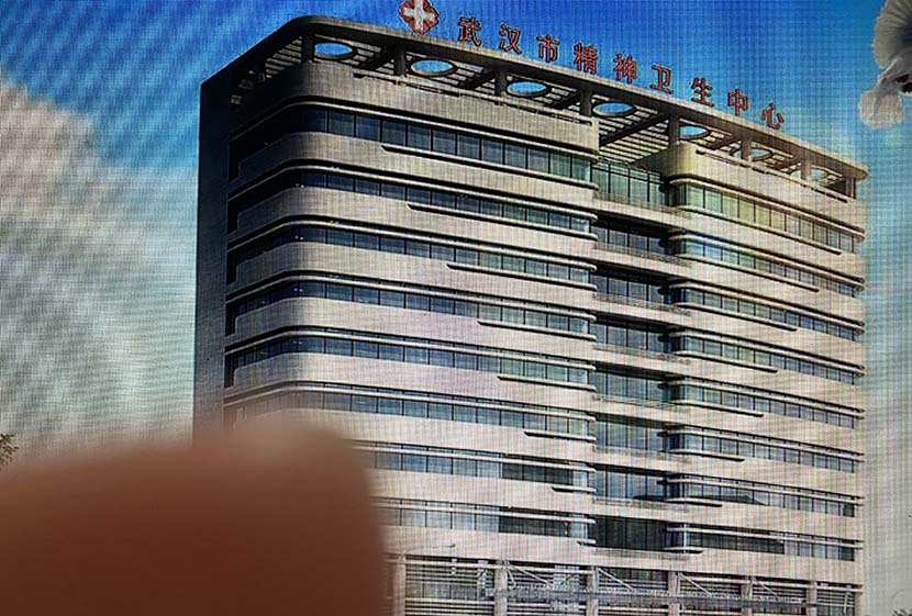 A photo of the official website of Wuhan Mental Health Center. Sixth Tone