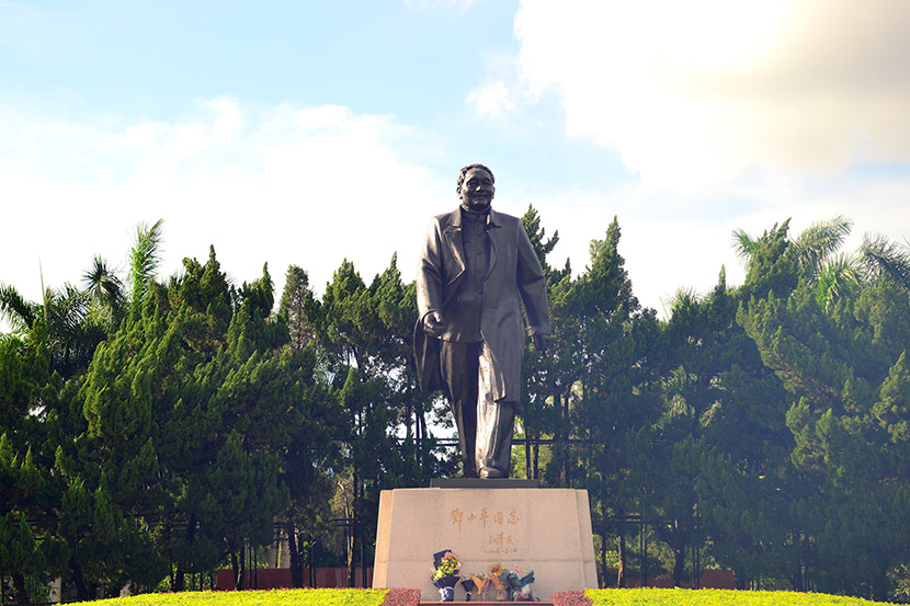 A statue of Deng Xiaoping at Lotus Mountain in Shenzhen, Guangdong province, June 2020. People Visual