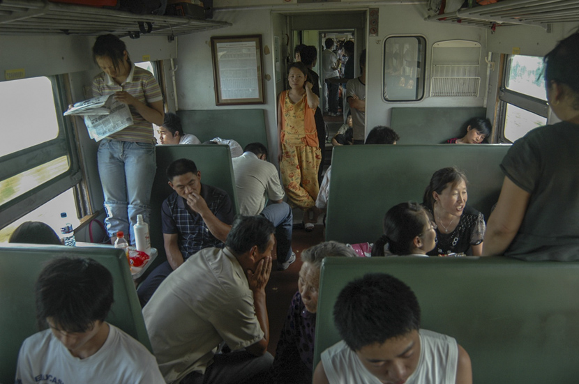 Train 1470 from Xuzhou, Jiangsu province to Harbin, Heilongjiang province, July 21, 2008. Courtesy of Qian Haifeng