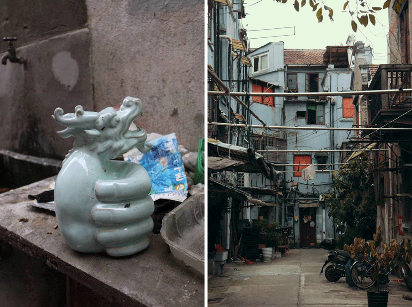 Views of a dilapidated residential community in Shanghai, captured by Li Zhichen. Courtesy of Li Zhichen