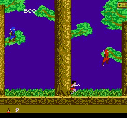 A GIF of a classic platformer played on Subor’s “Little Tyrant” gaming console. From Weibo