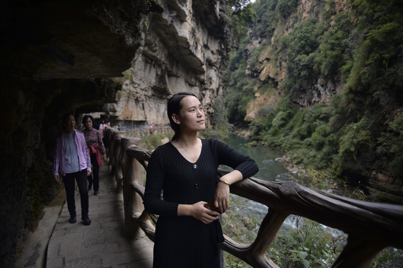 Li Xinmei in Xingyi, Guizhou province, Oct. 27, 2020. Stephen Che/Guyu