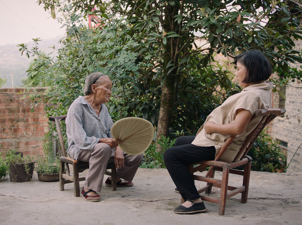 A still from “Mama” featuring Li Dongmei’s real-life grandmother. Courtesy of Li Dongmei