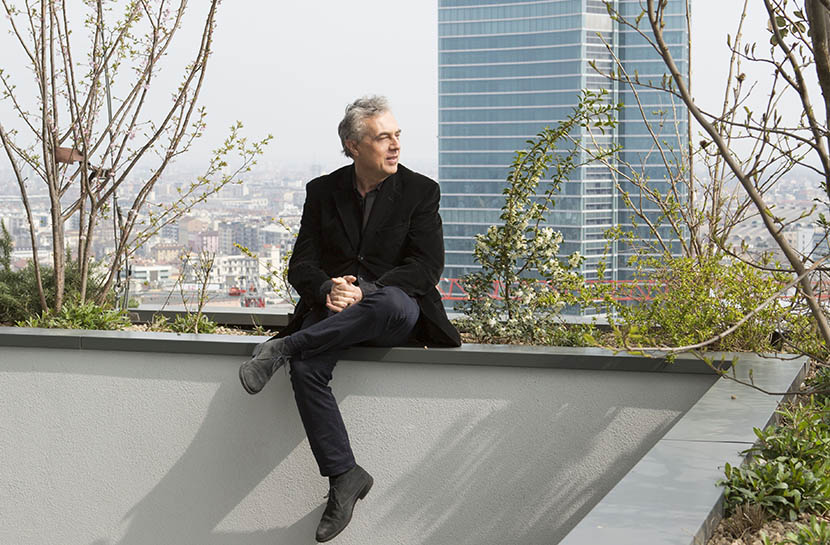 Stefano Boeri poses for a photo in Milan, Italy, March 20, 2015. Courtesy of Stefano Boeri Architetti