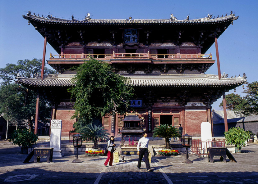 A view of Dule Temple in Tianjin, Jan. 4, 2013. Ma Jian/IC