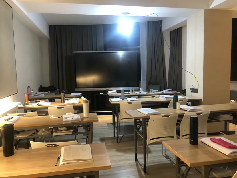 A view of the new classroom. Courtesy of Liu Xiaoyun