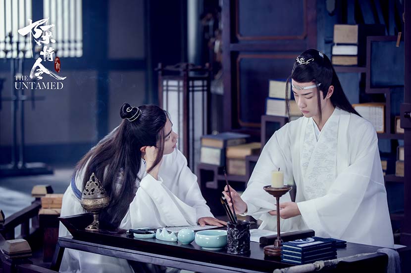 A still from the 2019 online drama “The Untamed,” based on “Grandmaster of Demonic Cultivation.” From Douban