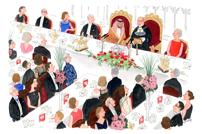 An illustration from “My Etiquette Journey.” Courtesy of the artist