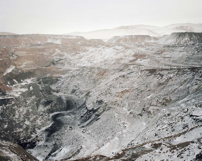 An open-pit coal mining area in Inner Mongolia Autonomous Region, 2008. Courtesy of Li Wei