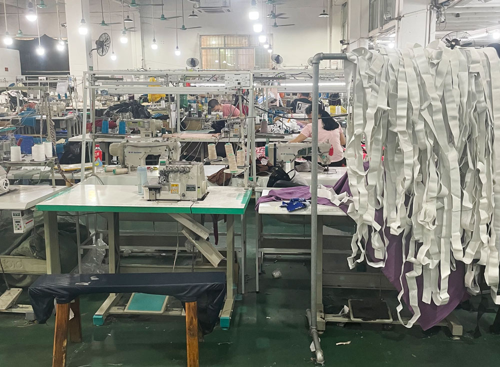 An interior view of a factory that works as Shein’s direct supplier, in Guangzhou, Guangdong province, July 2021. Wu Peiyue for Sixth Tone