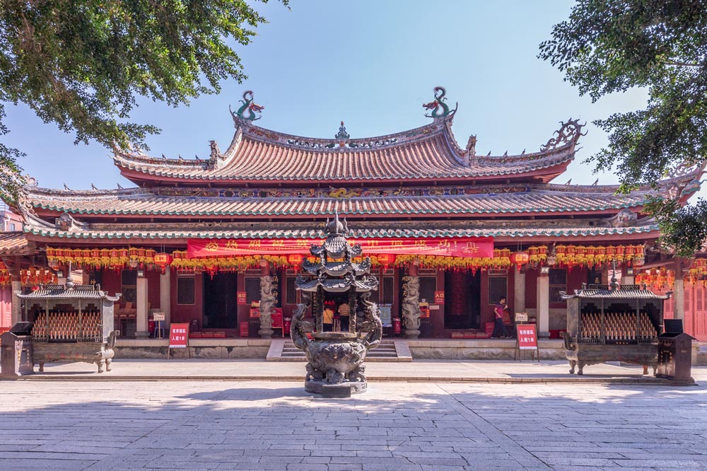 A general view of the Tianhou Temple in Quanzhou, Fujian province, July 27, 2021. Chen Xiaorong/People Visual