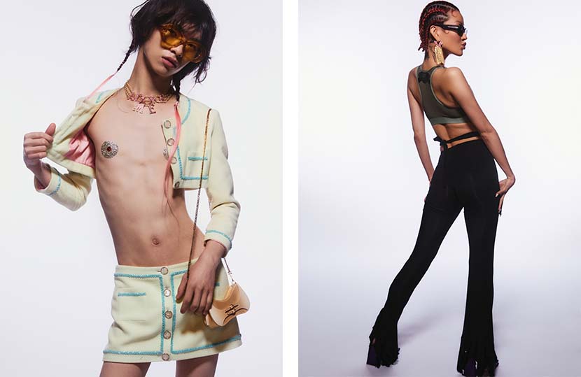 Looks from the latest collection by Sultry Virgin. Courtesy of Sultry Virgin