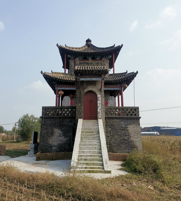 A general view of a Kuixing Tower in Longquan Village, Shanxi province, Oct. 16, 2021. Zhu Ying/The Paper