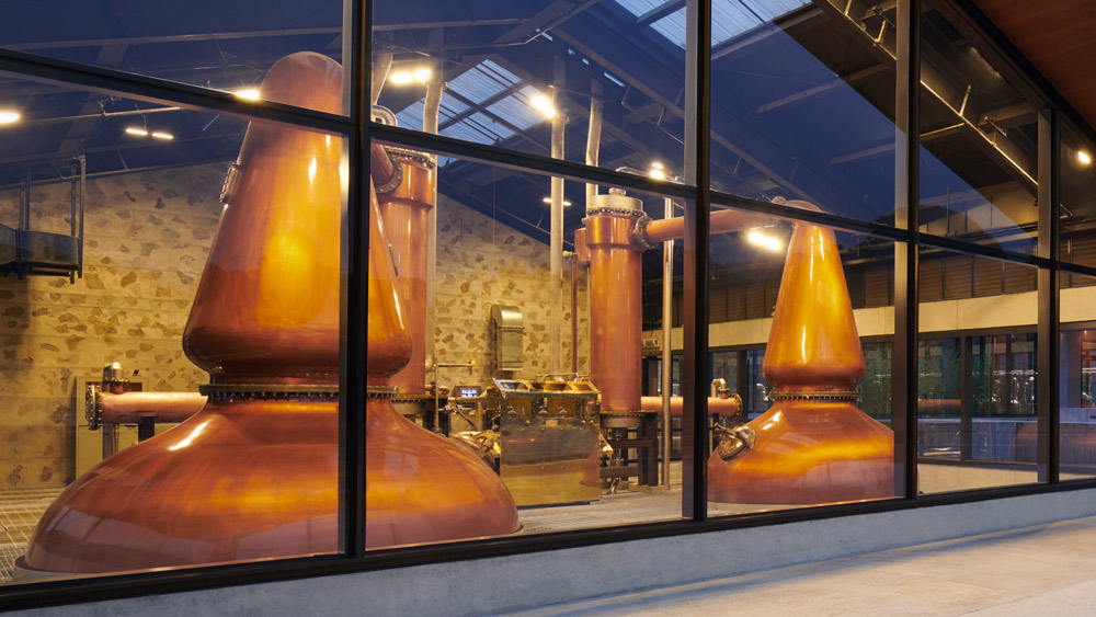 The distillation building at Pernod Ricard’s malt whisky distillery, Mount Emei, Sichuan province, Oct. 28, 2021. Courtesy of Pernod Ricard