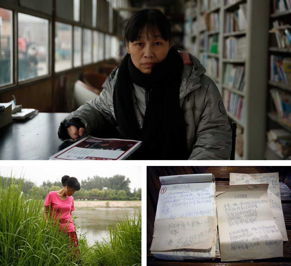 Fan Yusu and her manuscript, 2021. Ma Junyan for Sixth Tone