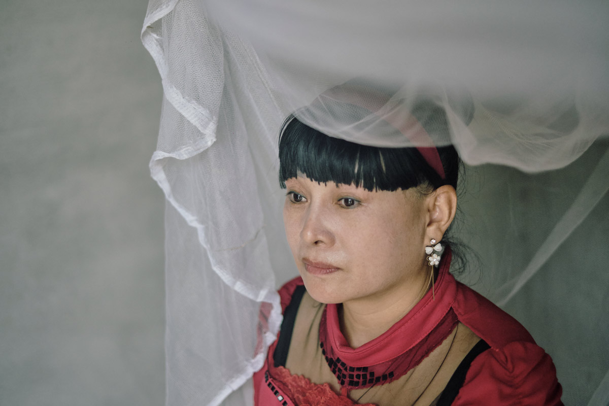 Song Jia in her bedroom, August 2022. Wu Huiyuan/Sixth Tone