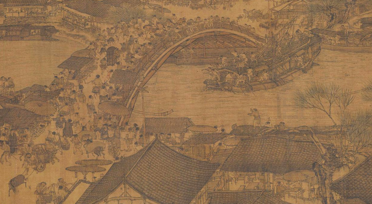 Details of “Along the River on Qingming Festival,” by Zhang Zeduan. Courtesy of The Palace Museum
