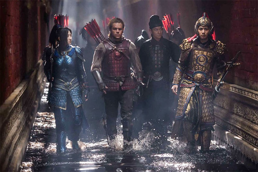 A still frame from the film ‘The Great Wall.’ IC
