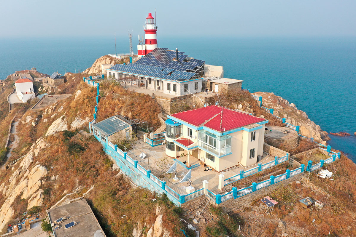 Qianliyan Marine Environment Monitoring Station. Courtesy of Jiang Wenkai