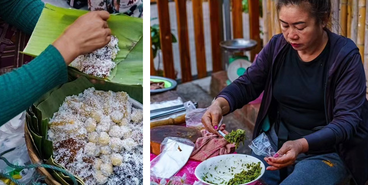 Local food in Laos, February 2023. Courtesy of Zheng Chengyang